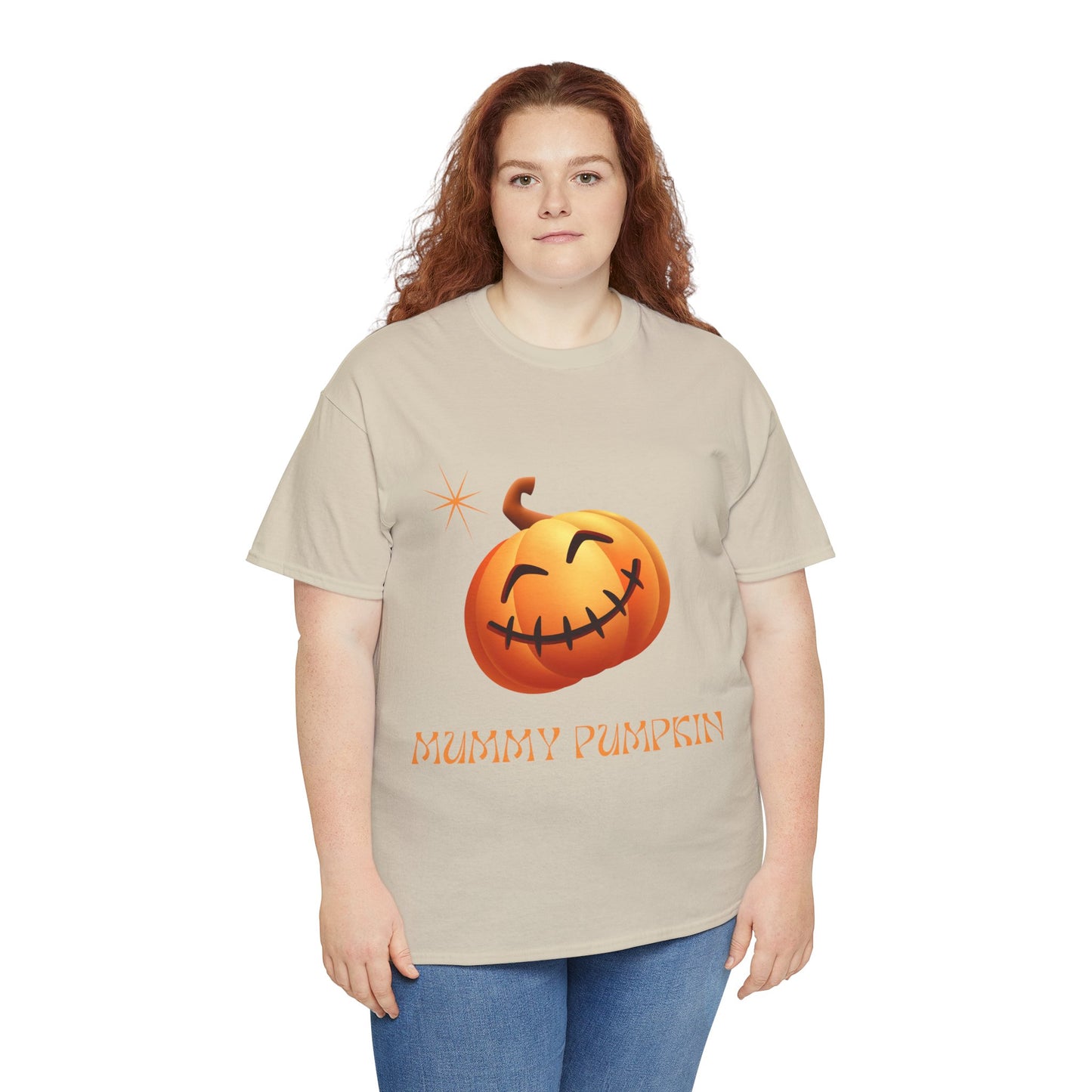 Mummy Pumpkin - Unisex Heavy Cotton Tee