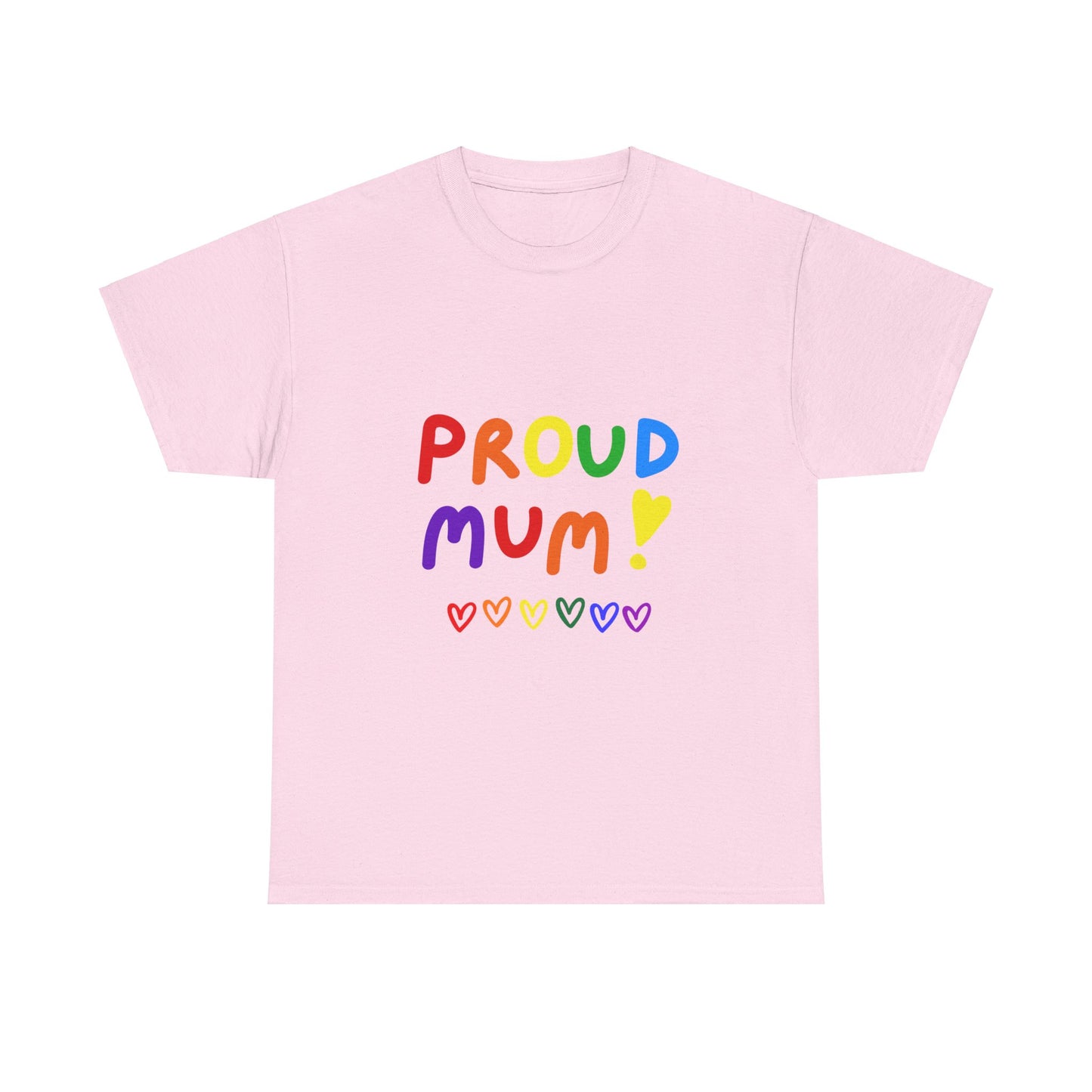 Unisex Heavy Cotton Tee - Proud Mum