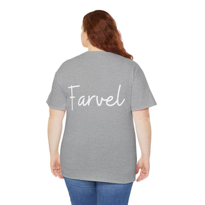 "Hej" & "Farvel" (Danish Greetings) Unisex Heavy Cotton Tee