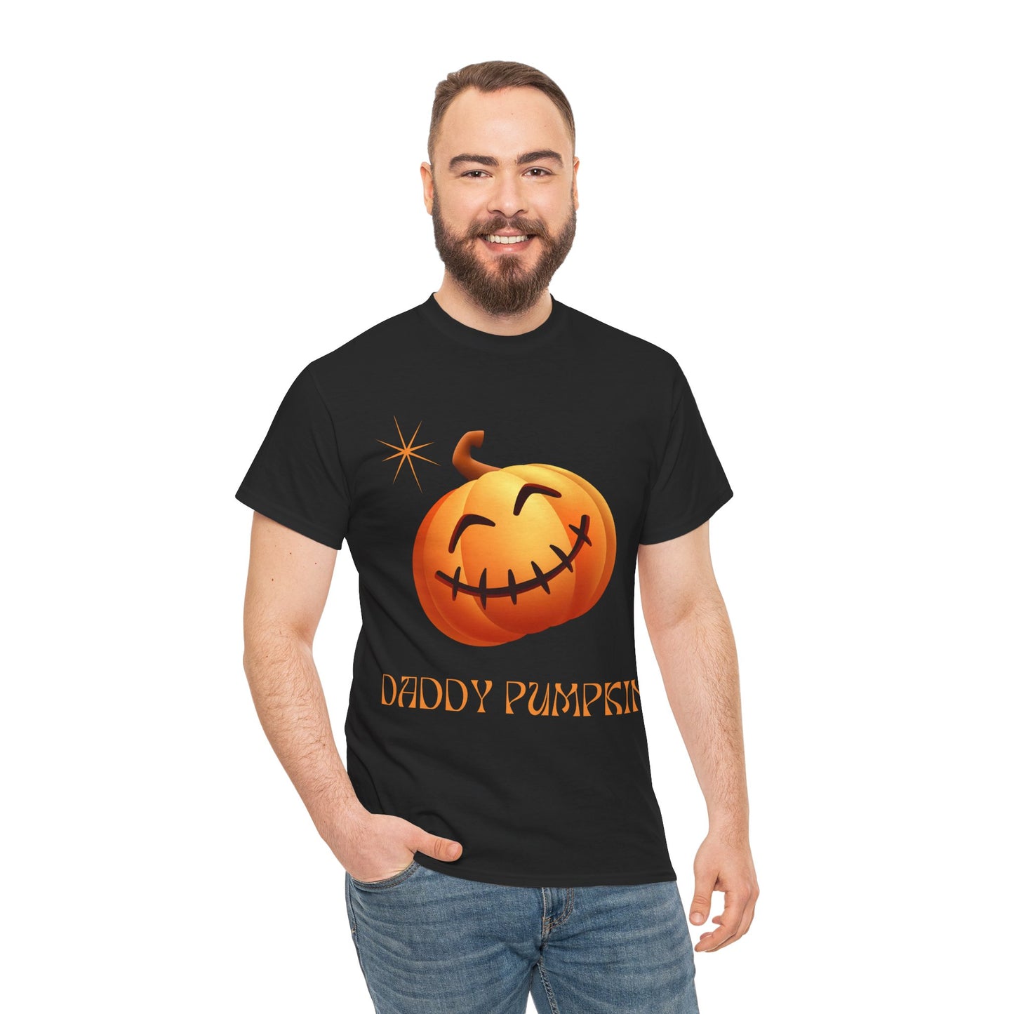 Daddy Pumpkin - Unisex Heavy Cotton Tee