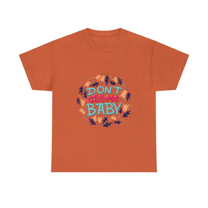 madison avenue inspired t-shirt, don't call me baby song