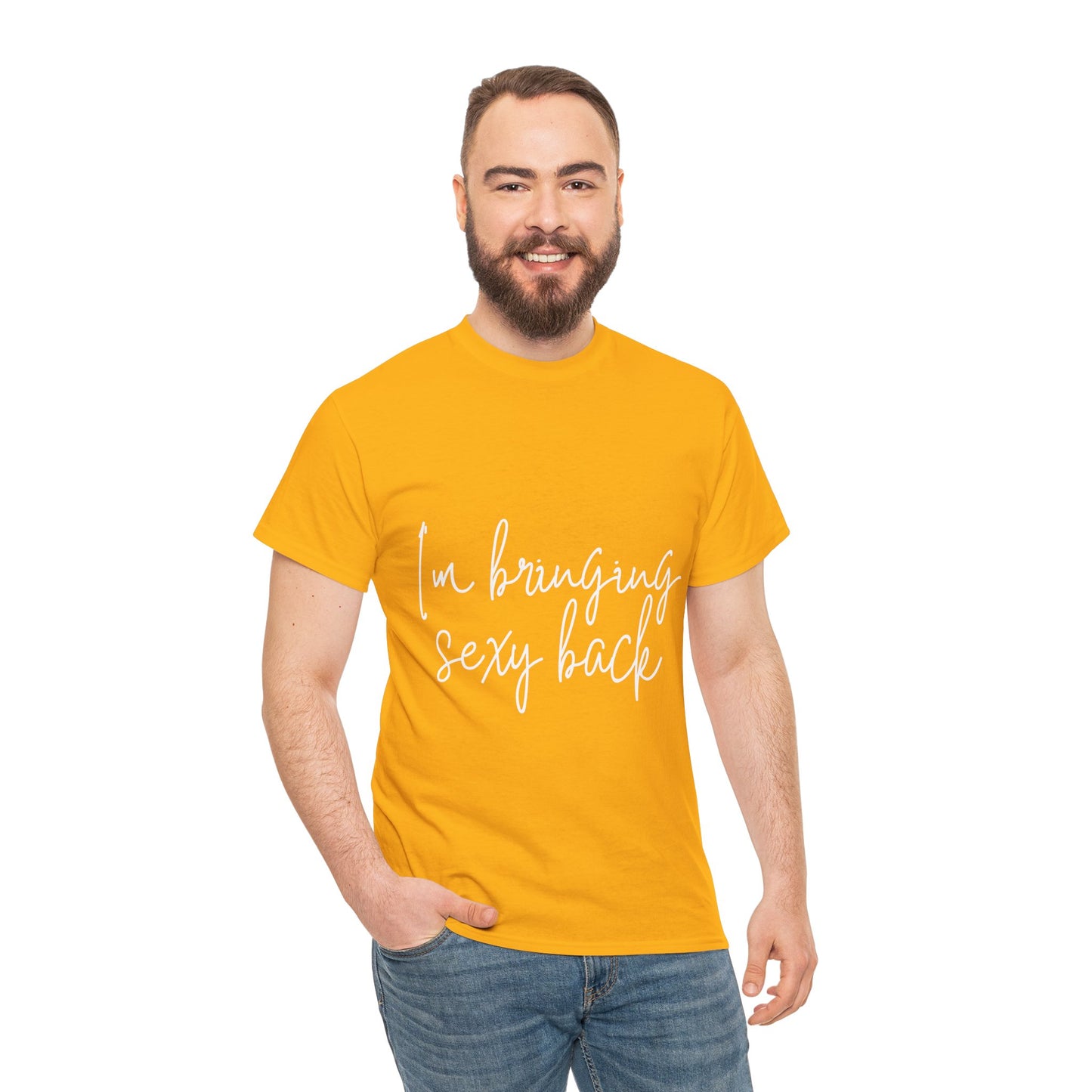 Sexy Back- Unisex Heavy Cotton Tee