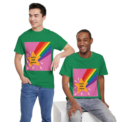 Unisex Heavy Cotton Tee - Gays And Theys