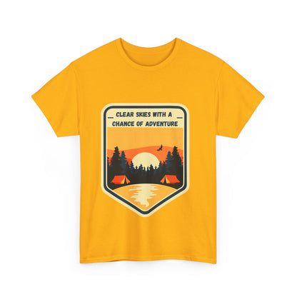 Unisex Heavy Cotton Tee - Chance Of Adventure