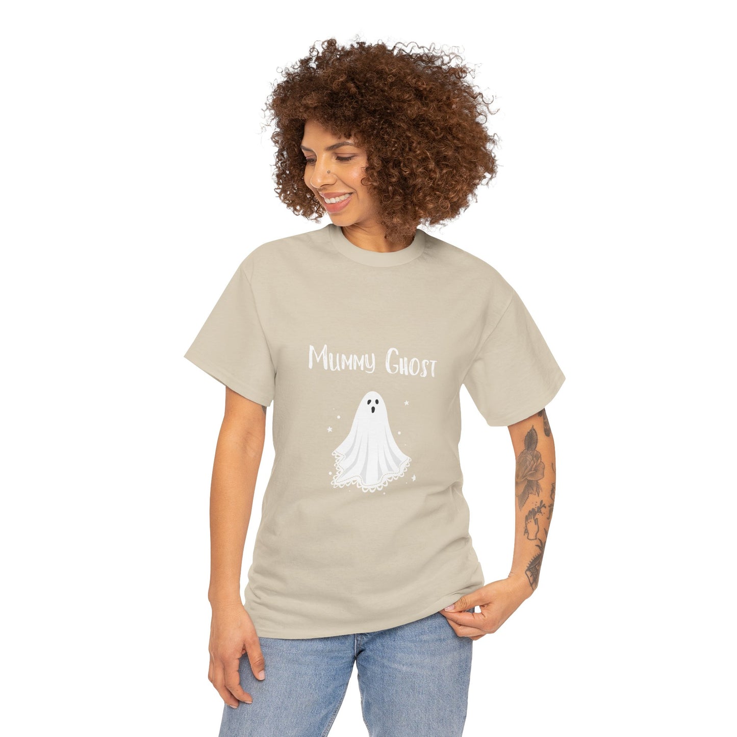 Mummy Ghost - Unisex Heavy Cotton Tee