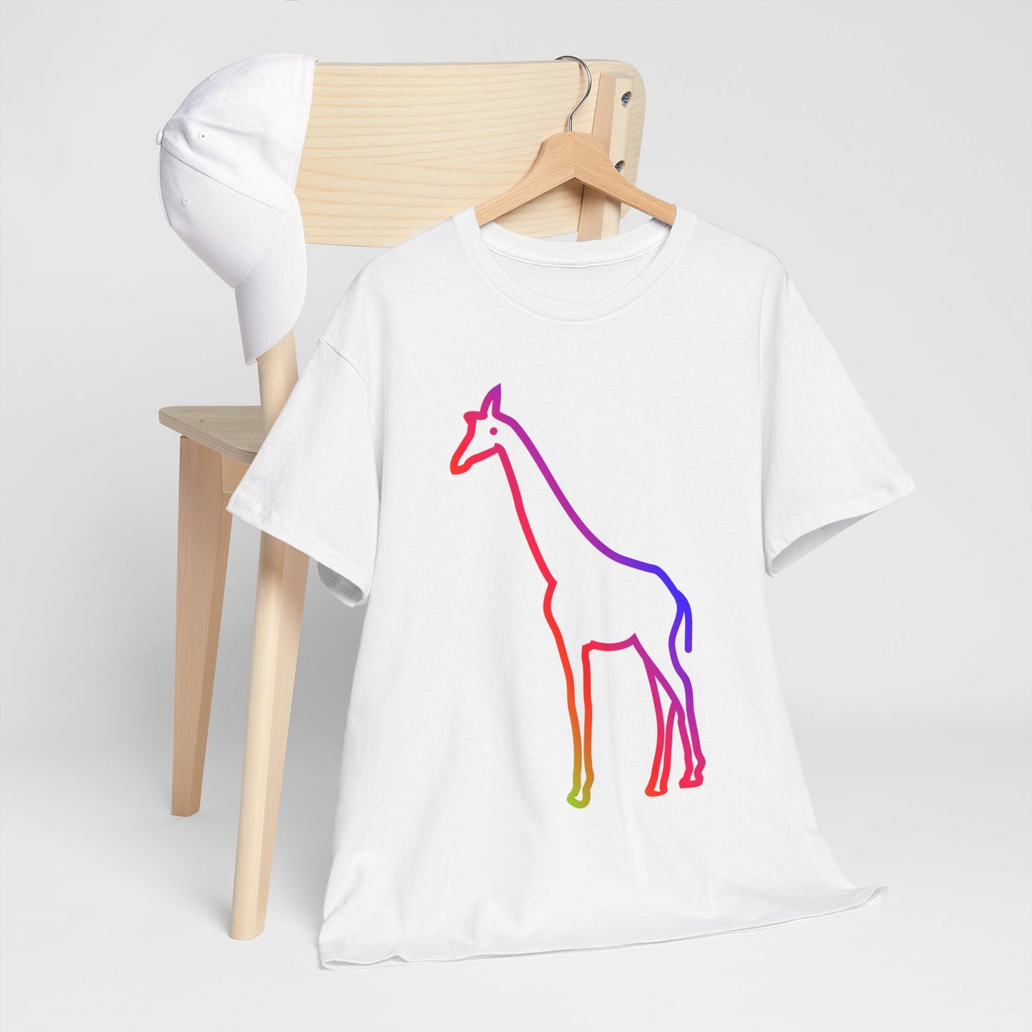 Giraffe Rainbow v2 T-Shirt