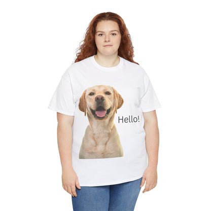 Dog Hello - Cotton T-Shirt