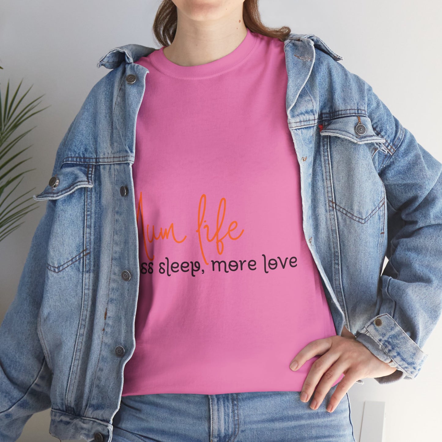 Unisex Heavy Cotton Tee - Mum Life