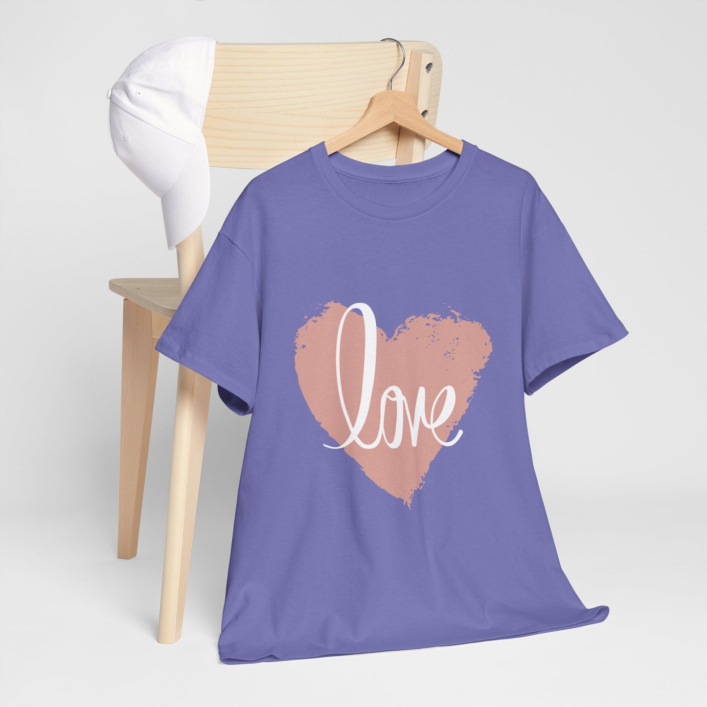 Love Heart - Unisex Heavy Cotton Tee