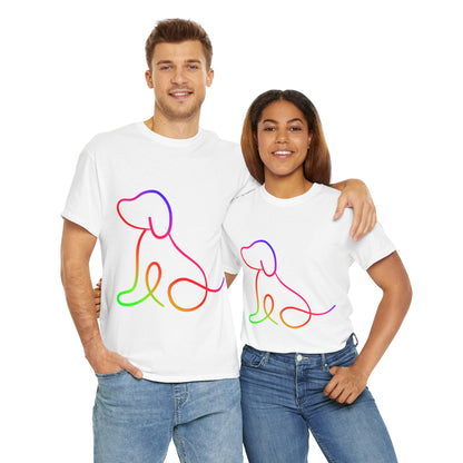 Dog Rainbow T-Shirt