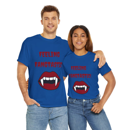 Unisex Heavy Cotton Tee - Feeling Fangtastic