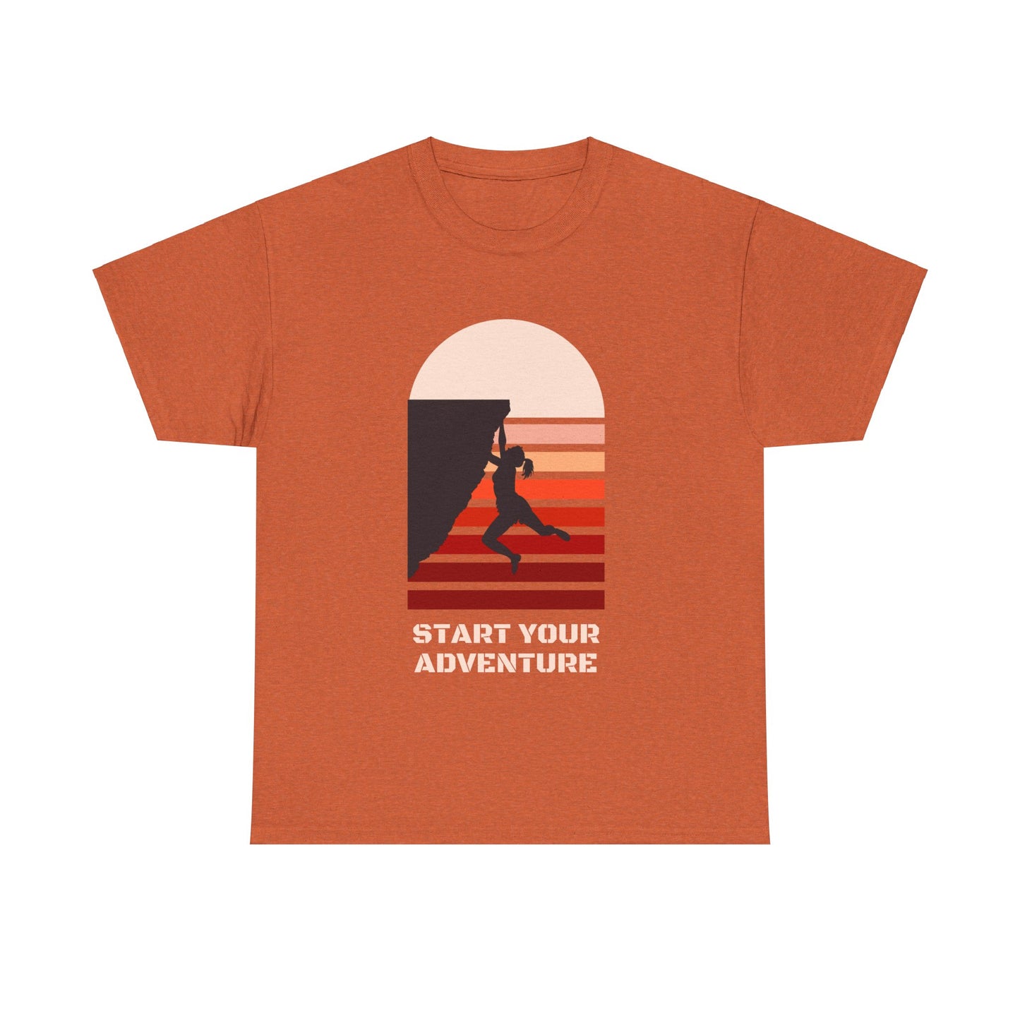 Climbing Adventure 1 - Unisex Heavy Cotton Tee