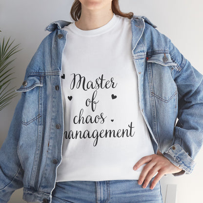 Unisex Heavy Cotton Tee - Chaos Management