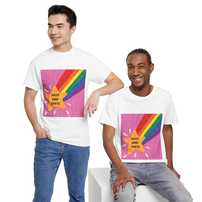 Unisex Heavy Cotton Tee - Gays And Theys