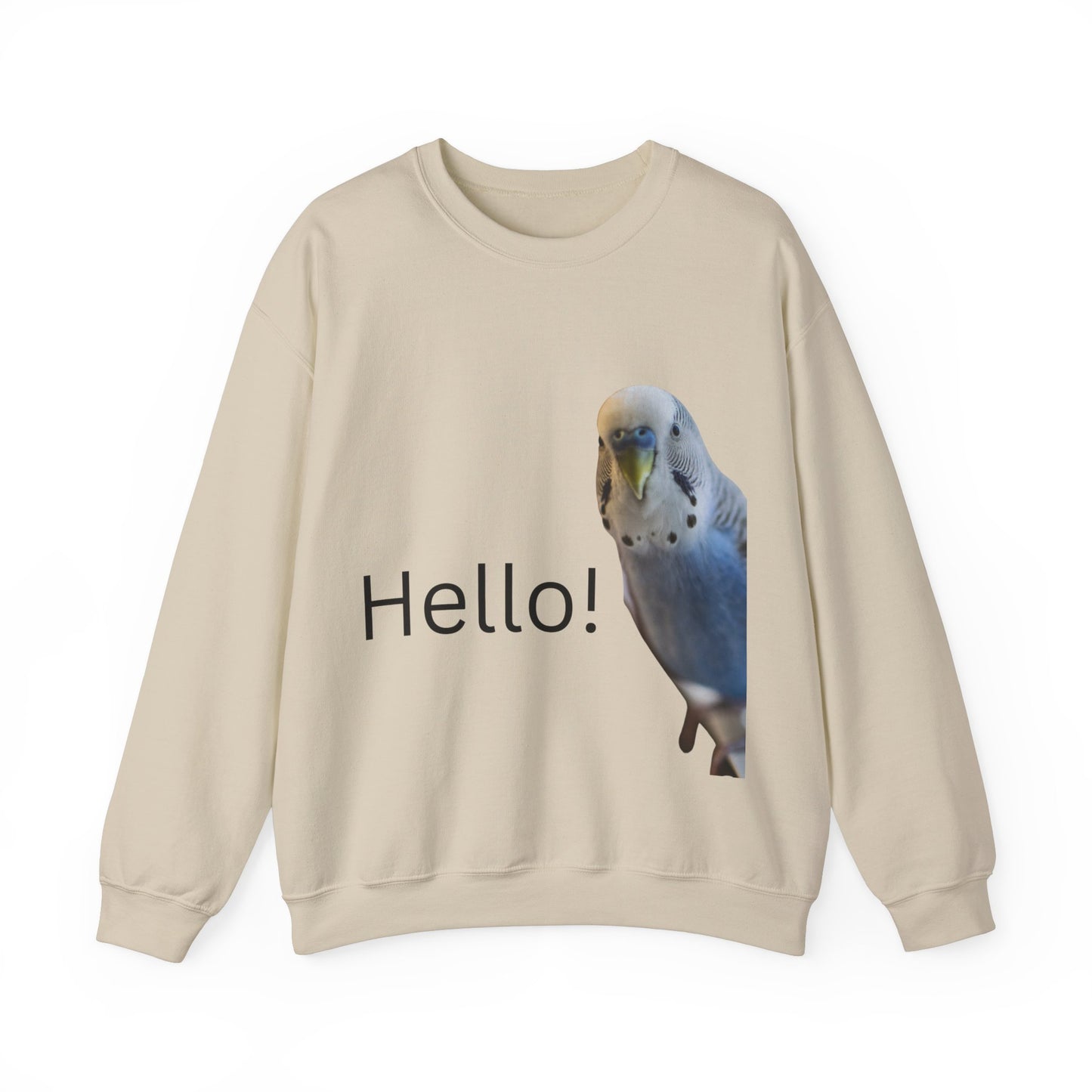 Hello Budgie T-shirt for Budgie lovers and bird enthusiasts.