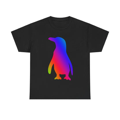 Vibrant, rainbow, colourful penguin. Ideal for any animal or wildlife lover.  T-SHIRT