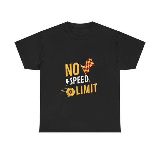 Unisex Heavy Cotton Tee - No Speed Limit