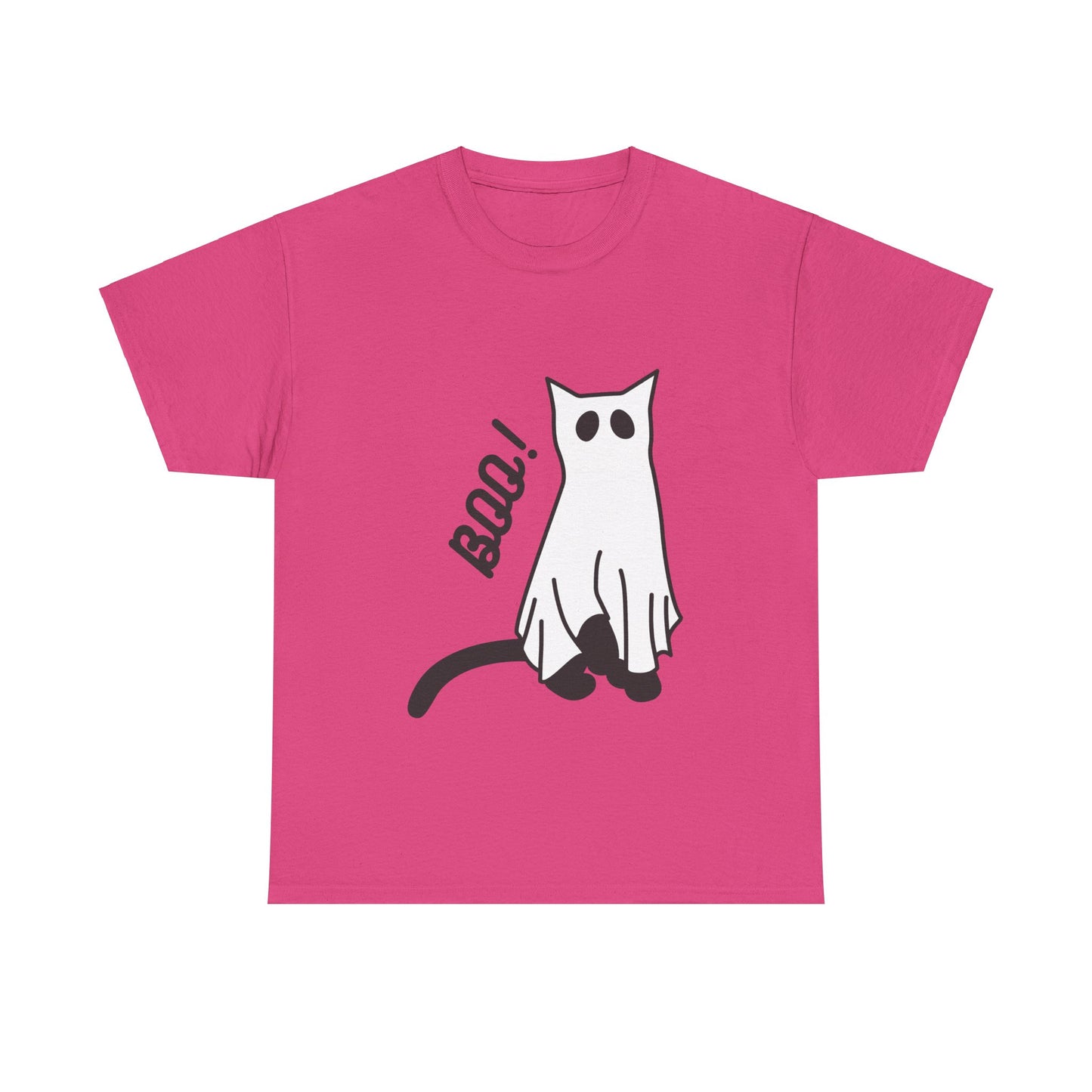 Unisex Heavy Cotton Tee - Boo Cat