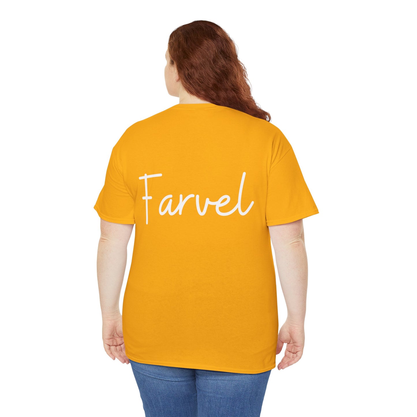 "Hej" & "Farvel" (Danish Greetings) Unisex Heavy Cotton Tee