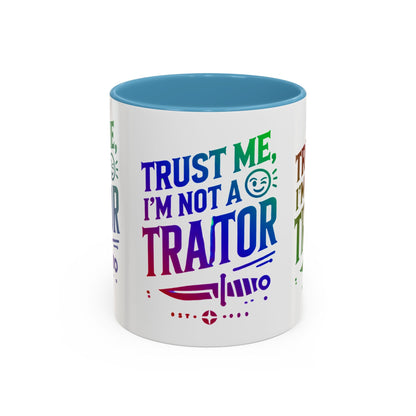 leanne quigley, claudia winkleman, traitors mug, traitors cup, coffee cup, TV show Mug, morning coffee, traitor or faithful, unapologetically you, unapologetically faithful.