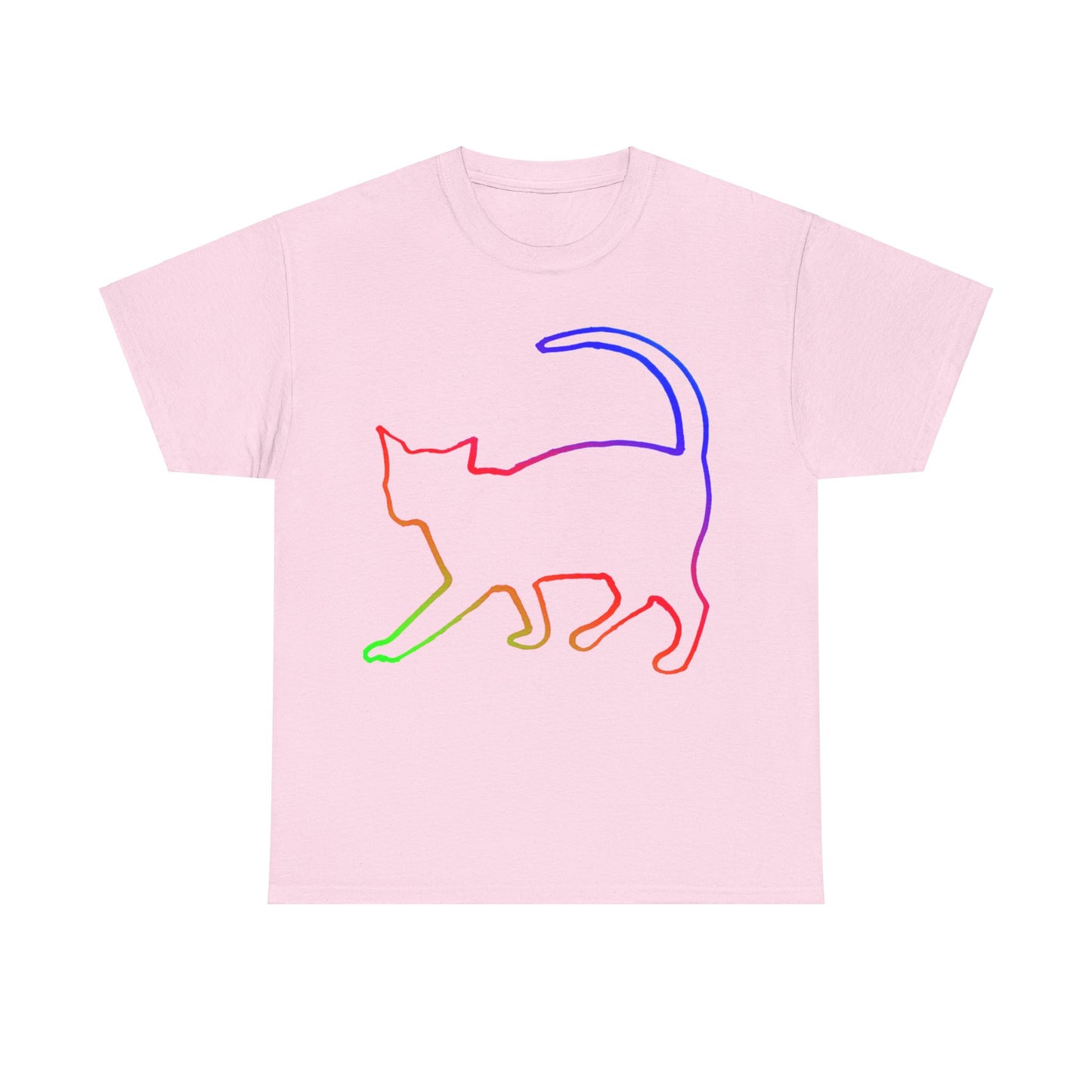 Cat Rainbow T-shirt