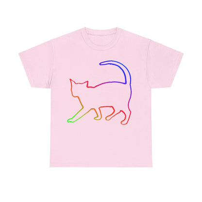 Cat Rainbow T-shirt