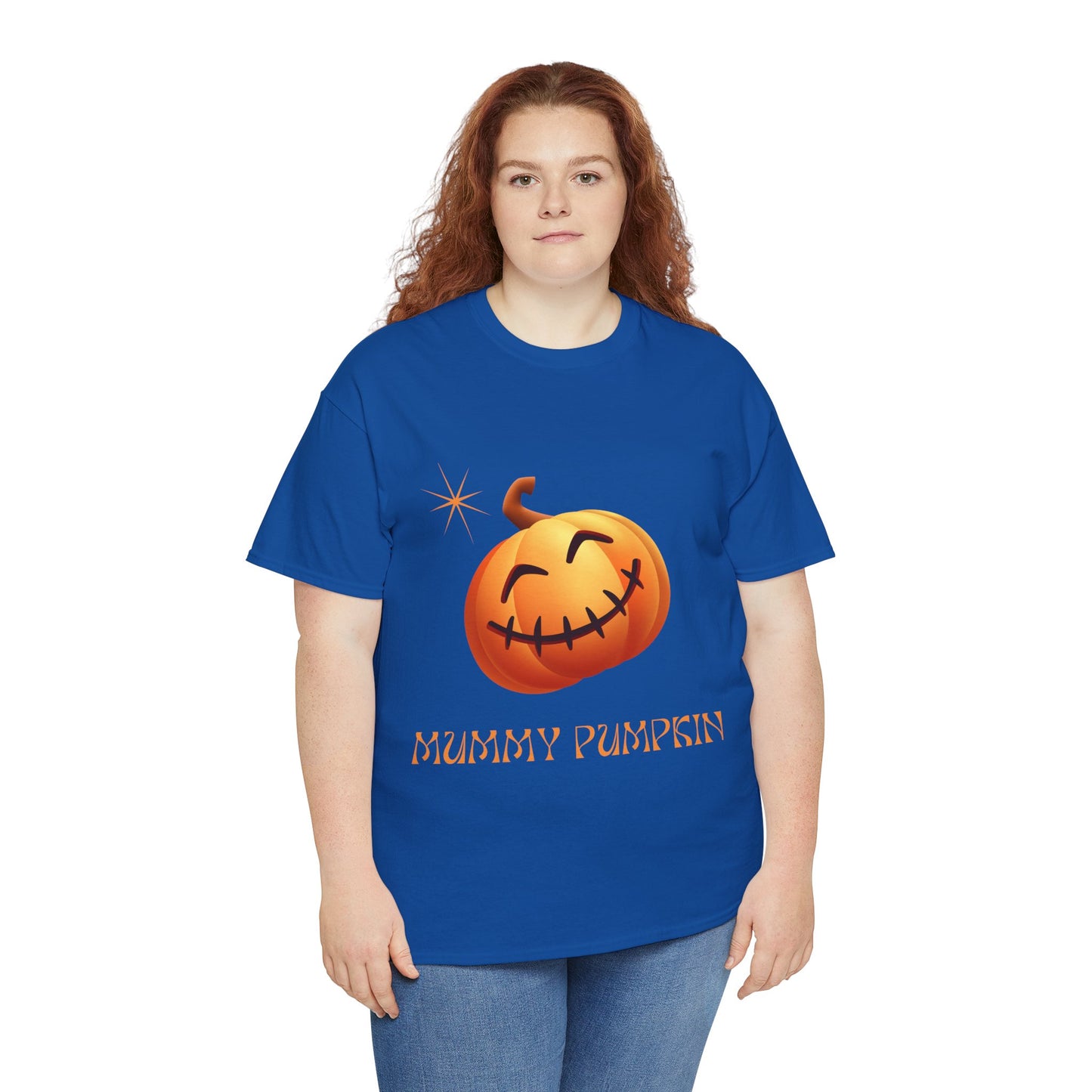 Mummy Pumpkin - Unisex Heavy Cotton Tee