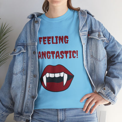 Unisex Heavy Cotton Tee - Feeling Fangtastic