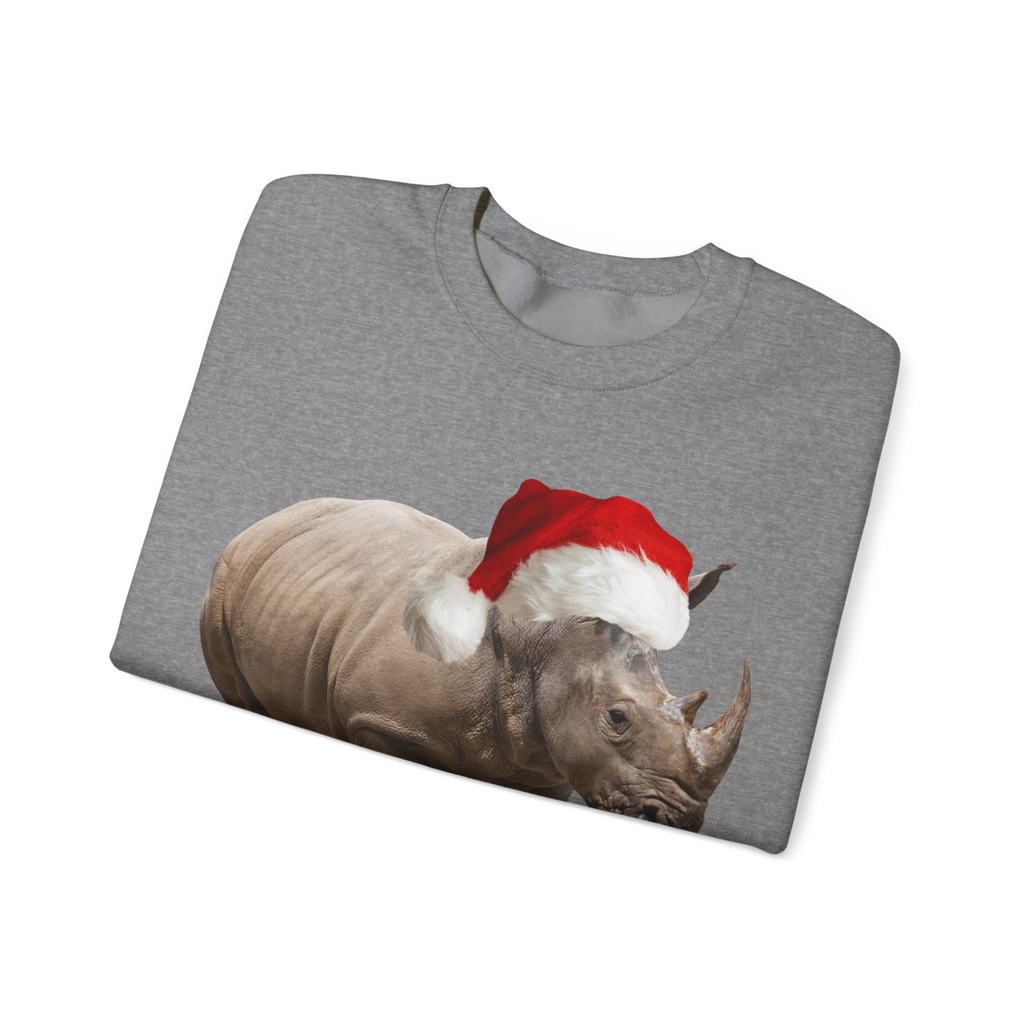 Christmas Rhino Bells Sweatshirt