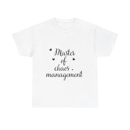 Unisex Heavy Cotton Tee - Chaos Management