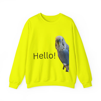 Hello Budgie T-shirt for Budgie lovers and bird enthusiasts.