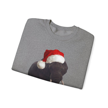 Trunk loads of Christmas cheer - Elephant Christmas jumper