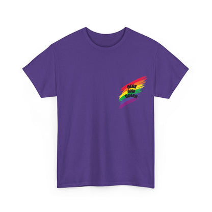 Unisex Heavy Cotton Tee - Here And Queer Mini