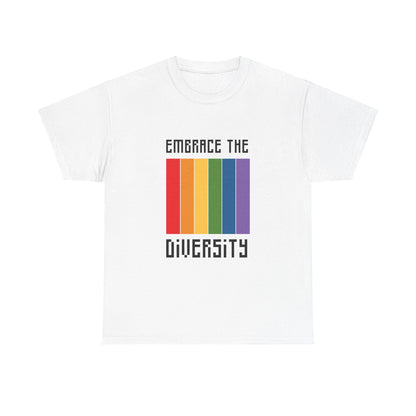 Unisex Heavy Cotton Tee - Embrace The Diversity