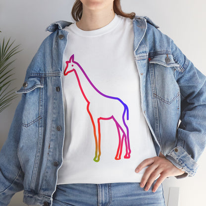 Giraffe Rainbow v2 T-Shirt