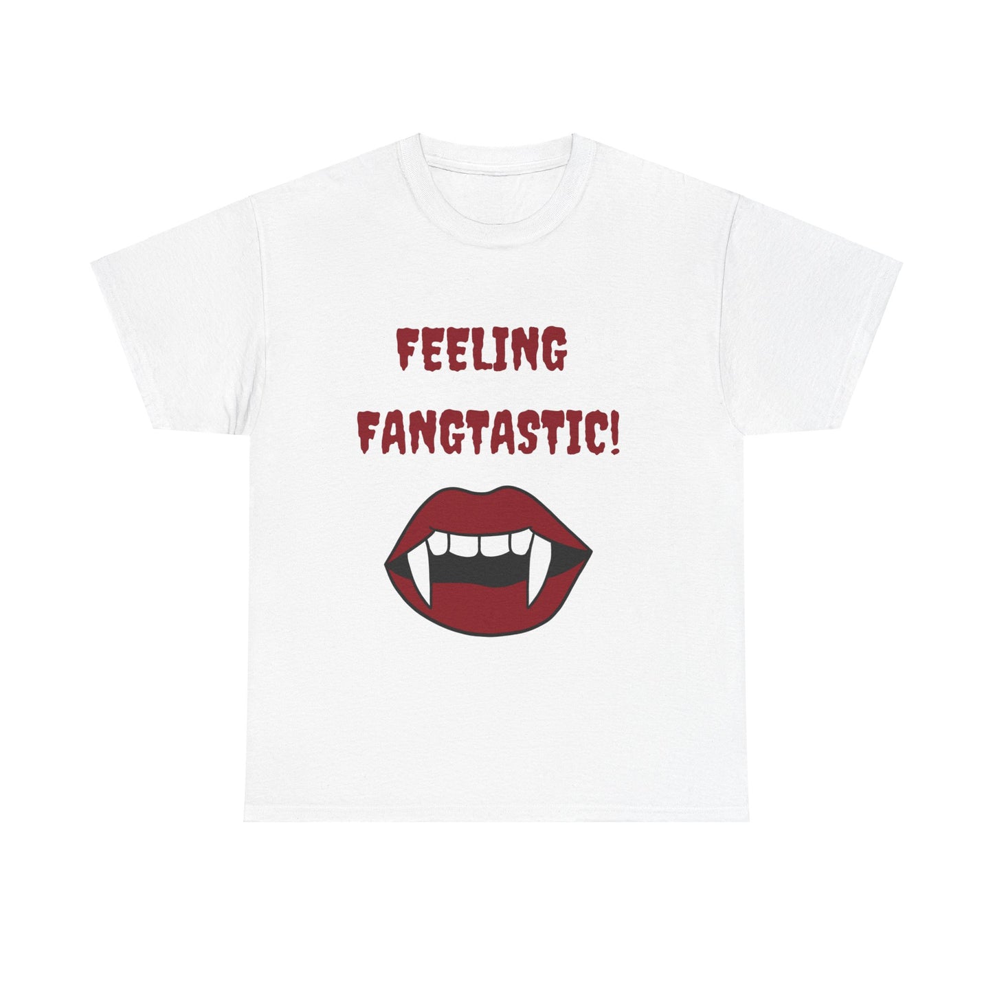 Unisex Heavy Cotton Tee - Feeling Fangtastic