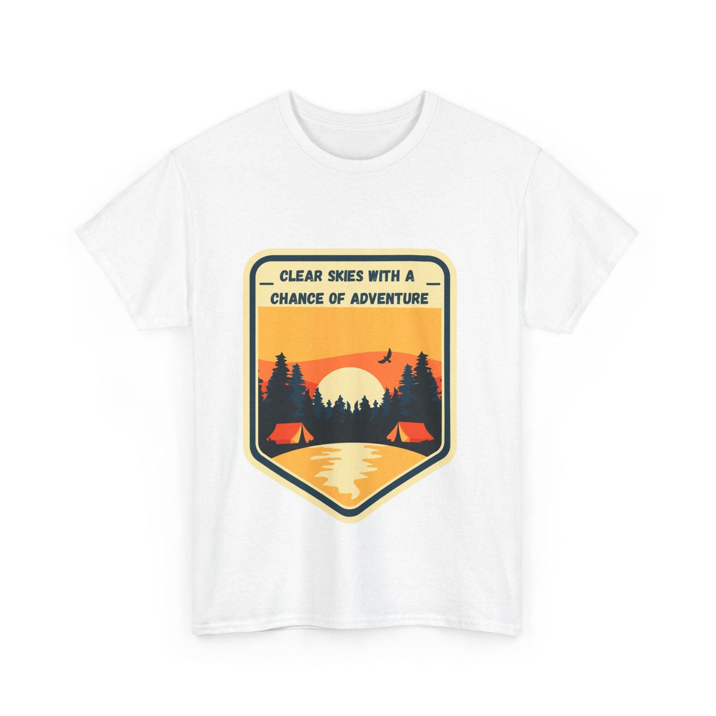 Unisex Heavy Cotton Tee - Chance Of Adventure