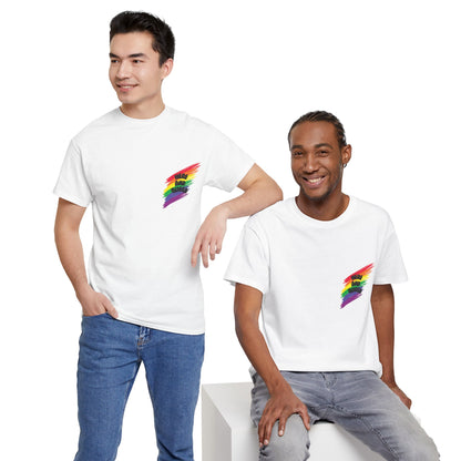 Unisex Heavy Cotton Tee - Here And Queer Mini