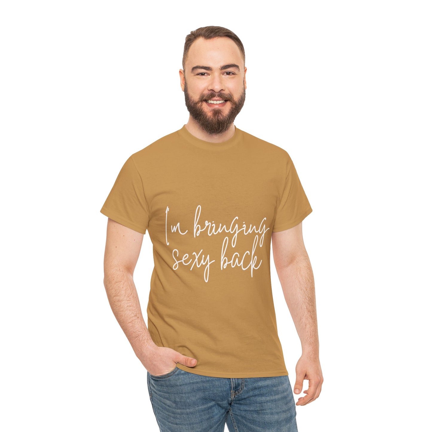 Sexy Back- Unisex Heavy Cotton Tee