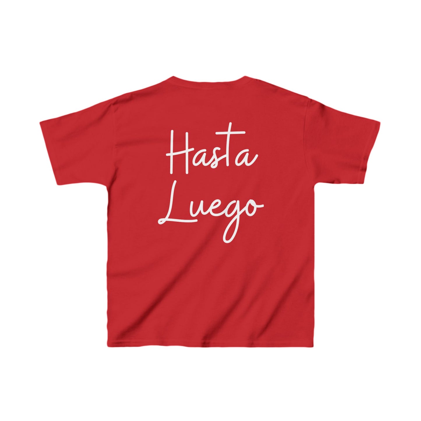 "Hola" & "Hasta Luego" (Spanish Greetings)Kids Heavy Cotton™ Tee