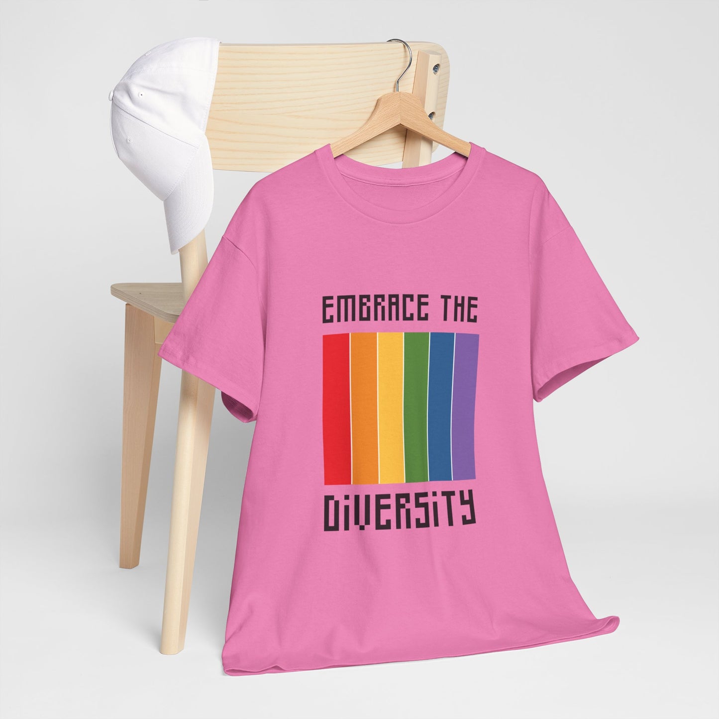 Unisex Heavy Cotton Tee - Embrace The Diversity