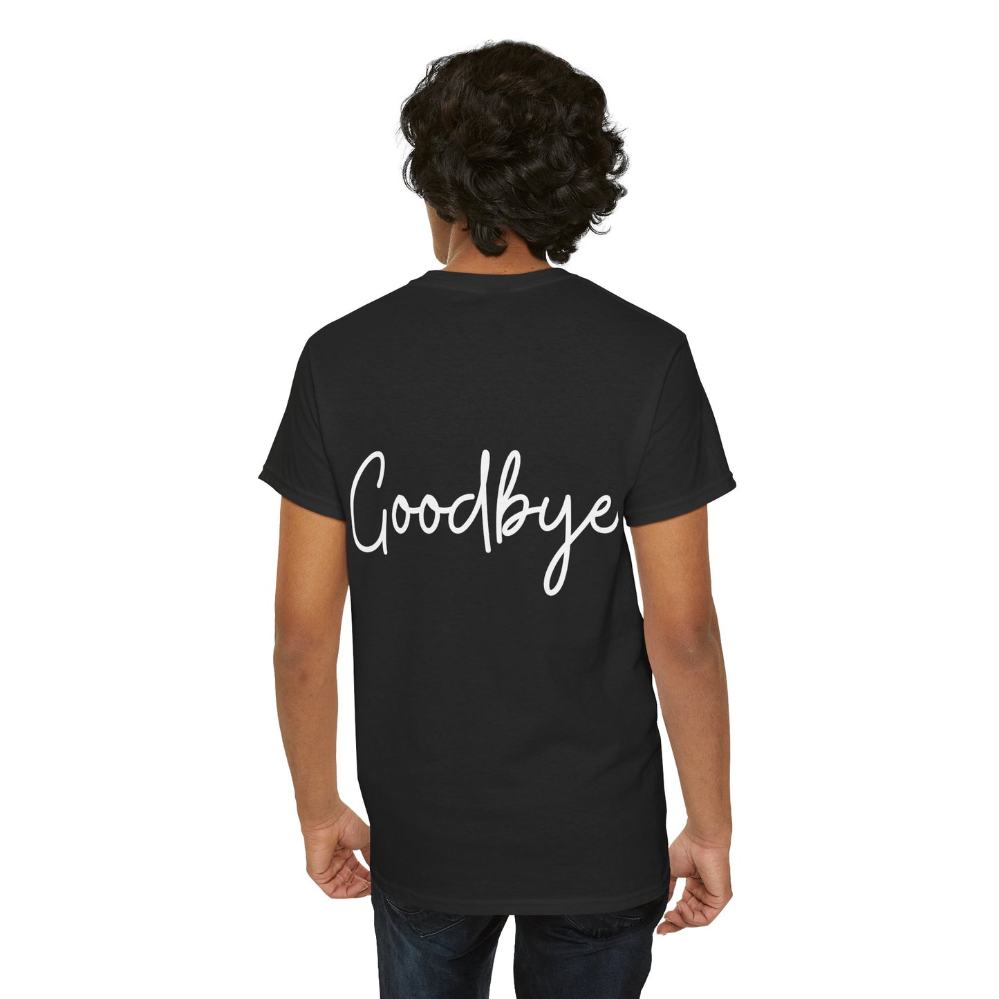 "Hello" & "Goodbye" (English Greetings) Unisex Heavy Cotton Tee